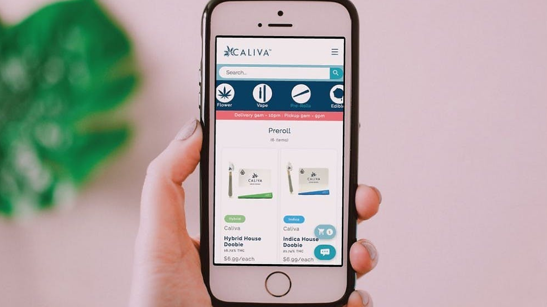 Caliva Delivery Dispensary Menu, Reviews & Photos